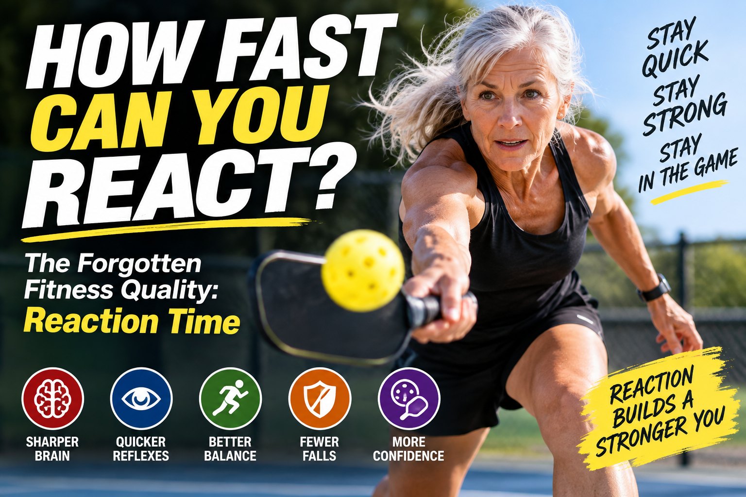 The Forgotten Fitness Quality: Reaction Time