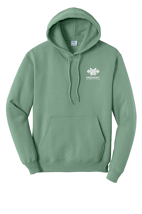 Port & Company Core Fleece Pullover Hooded Sweatshirt. PC78H