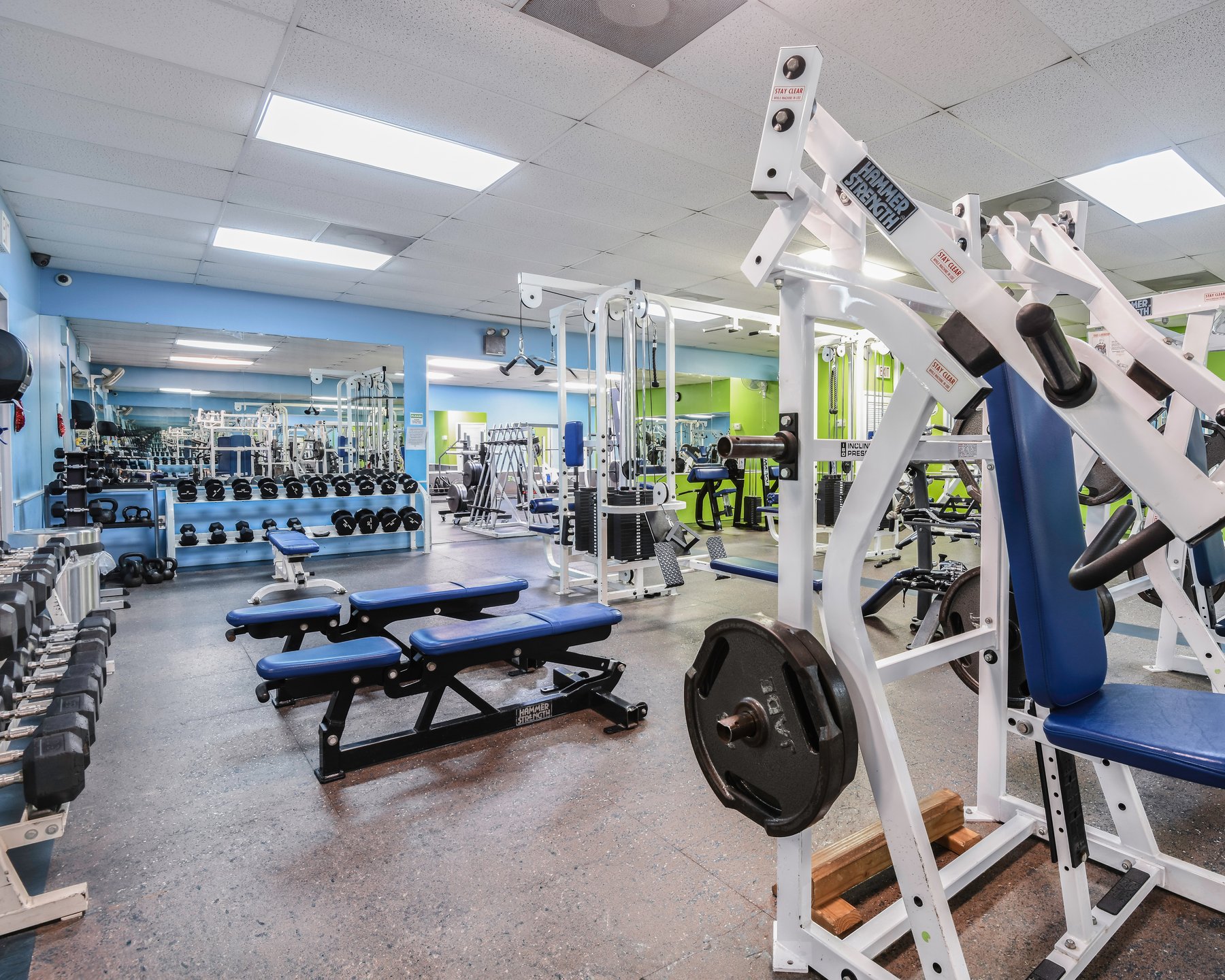Weight room
